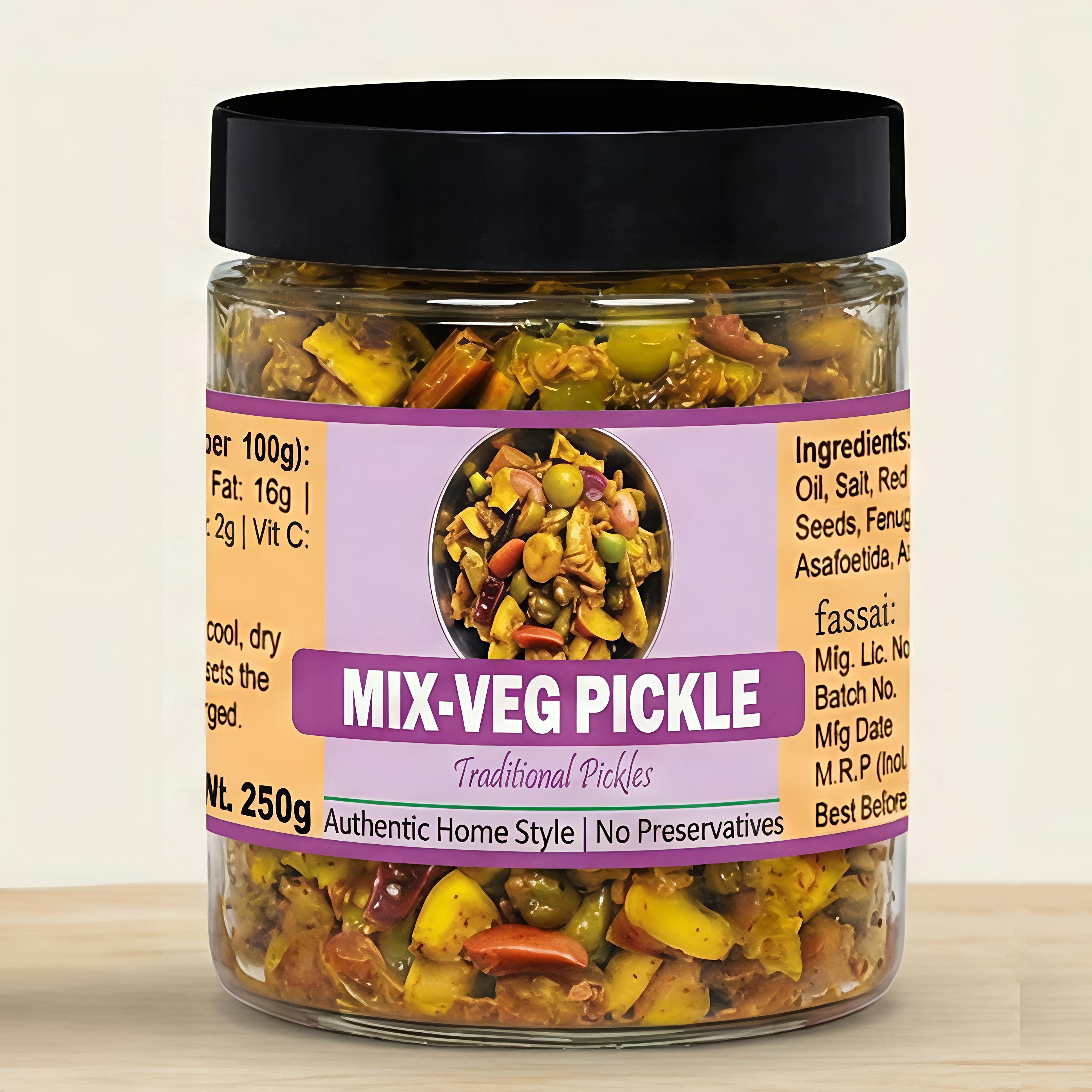 Mix-veg Pickle | 250g
